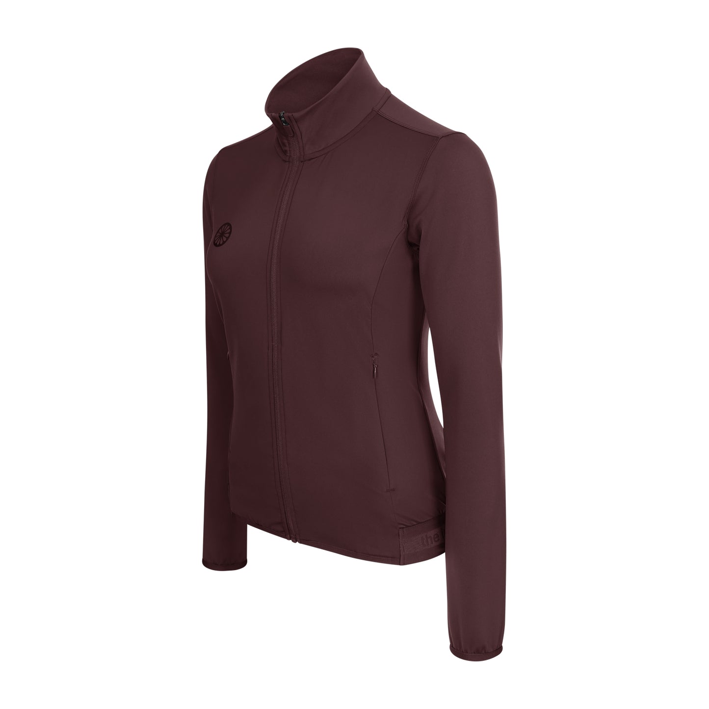 Indian Maharadja Women Performance Full Zip Jacket Dark Berry