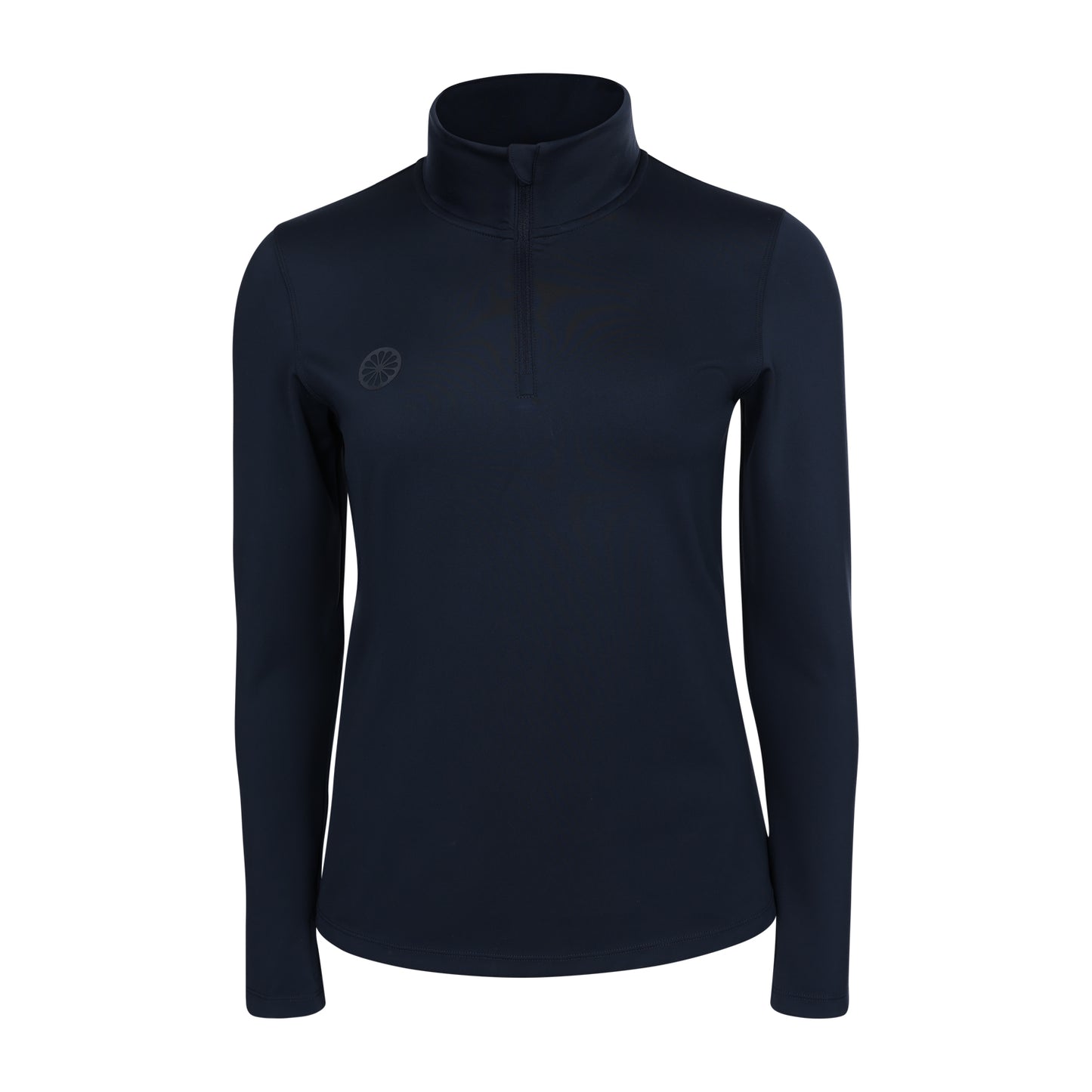 Indian Maharadja Women Performance Half Zip Black