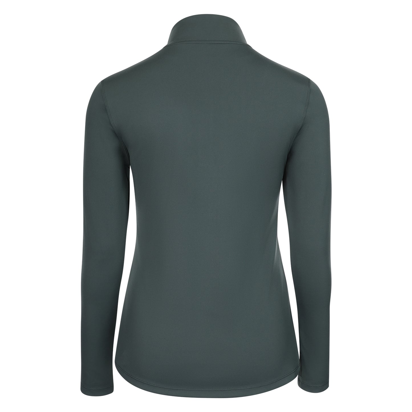 Indian Maharadja Women Performance Half Zip Urban Grey