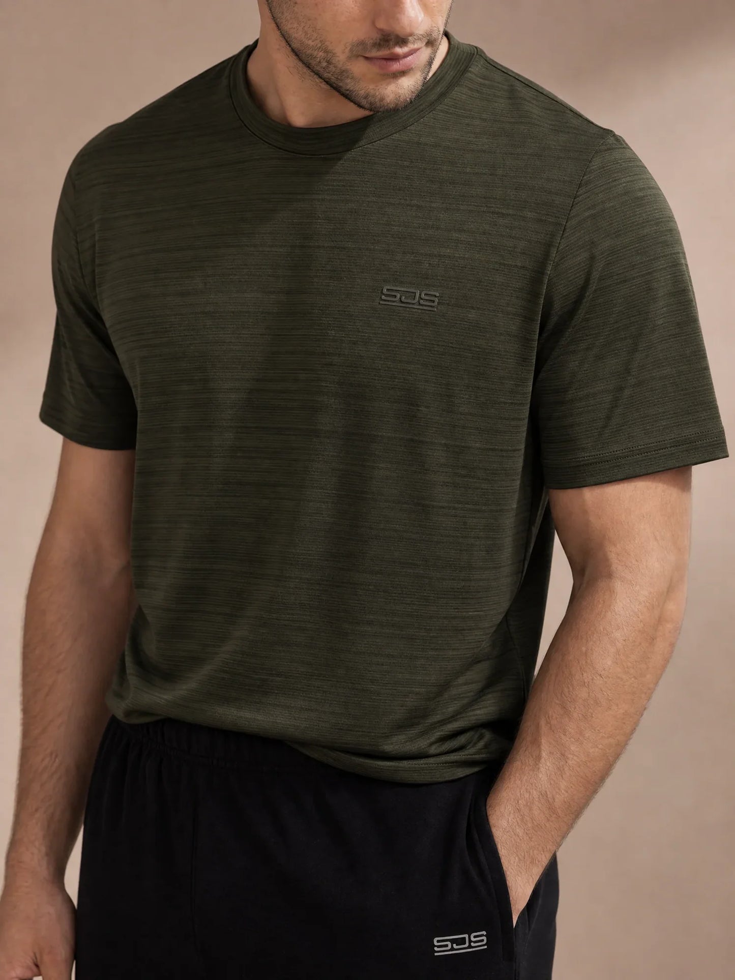 Sjeng Torrent Men Tee - Camo Green