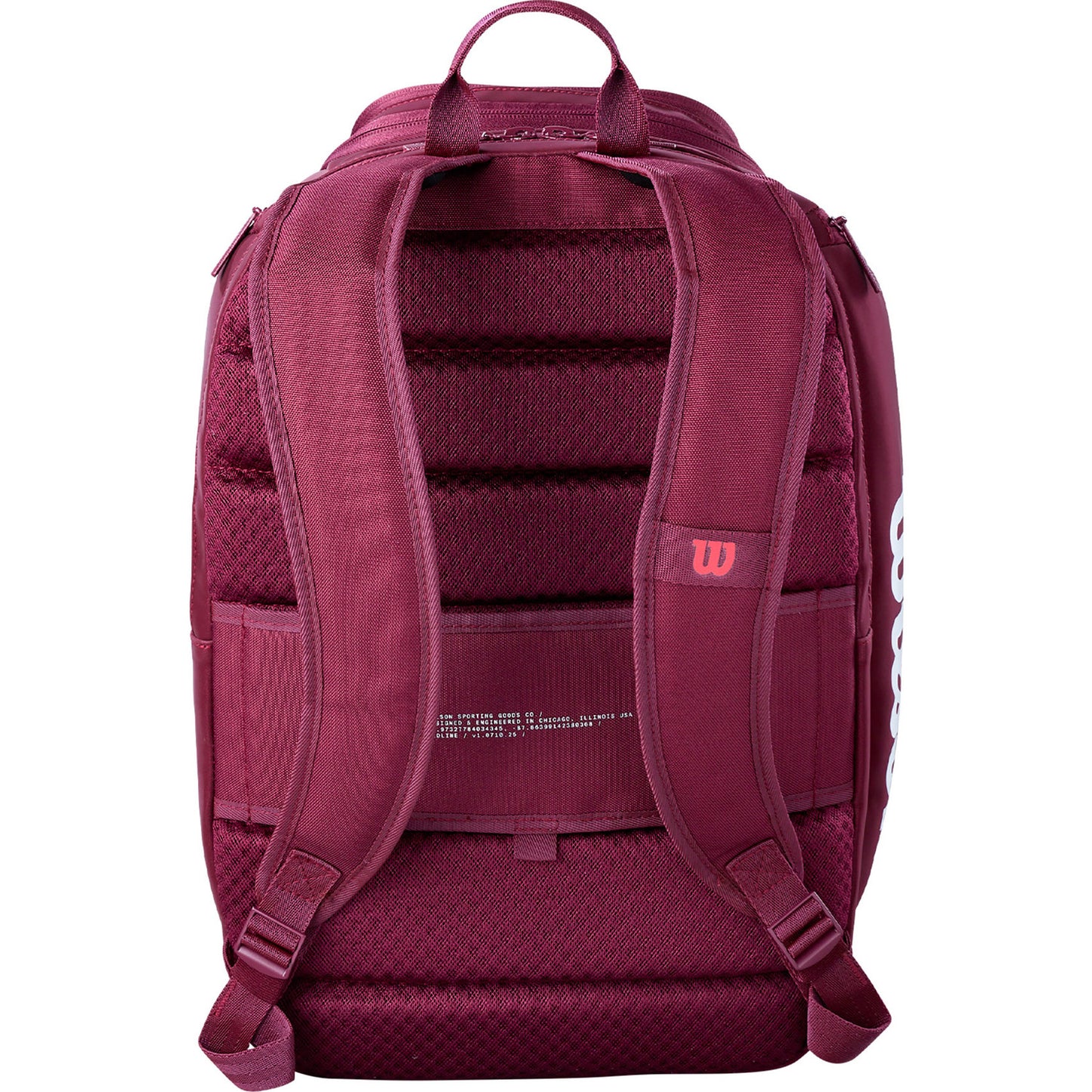Wilson Defyer Backpack Dark Red