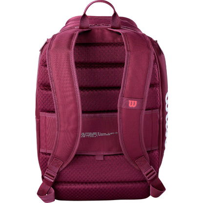 Wilson Defyer Backpack Dark Red