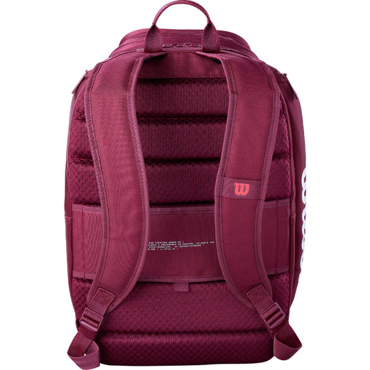 Wilson Defyer Backpack Dark Red