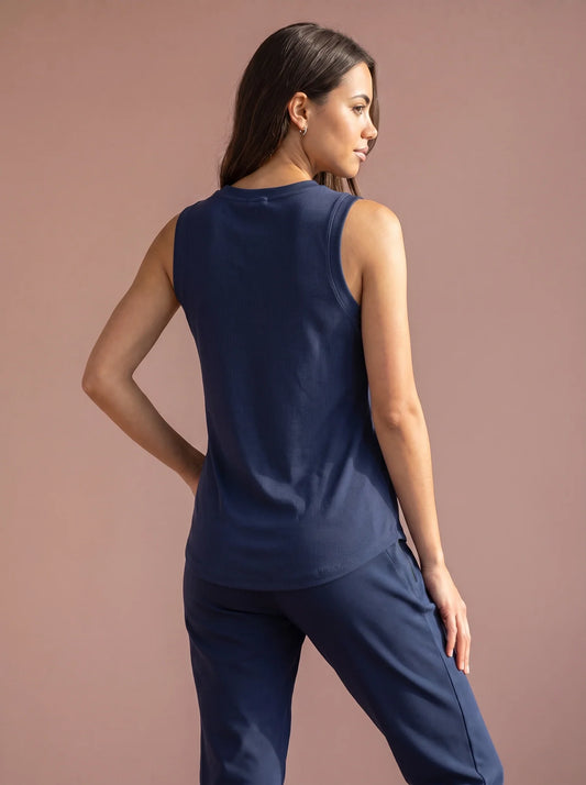 Sjeng Yada Lady Singlet - Blue Nox