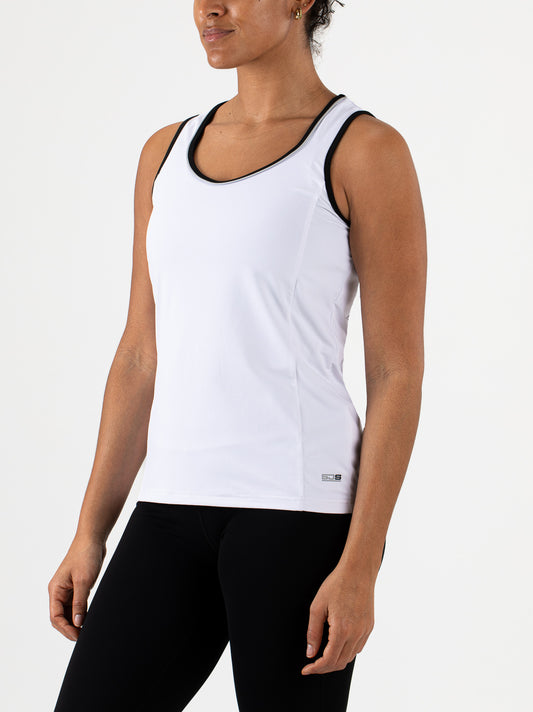 Sjeng Yamila Lady singlet - real white