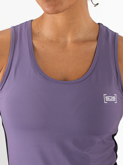 Sjeng Yasmine Lady singlet - blue grape