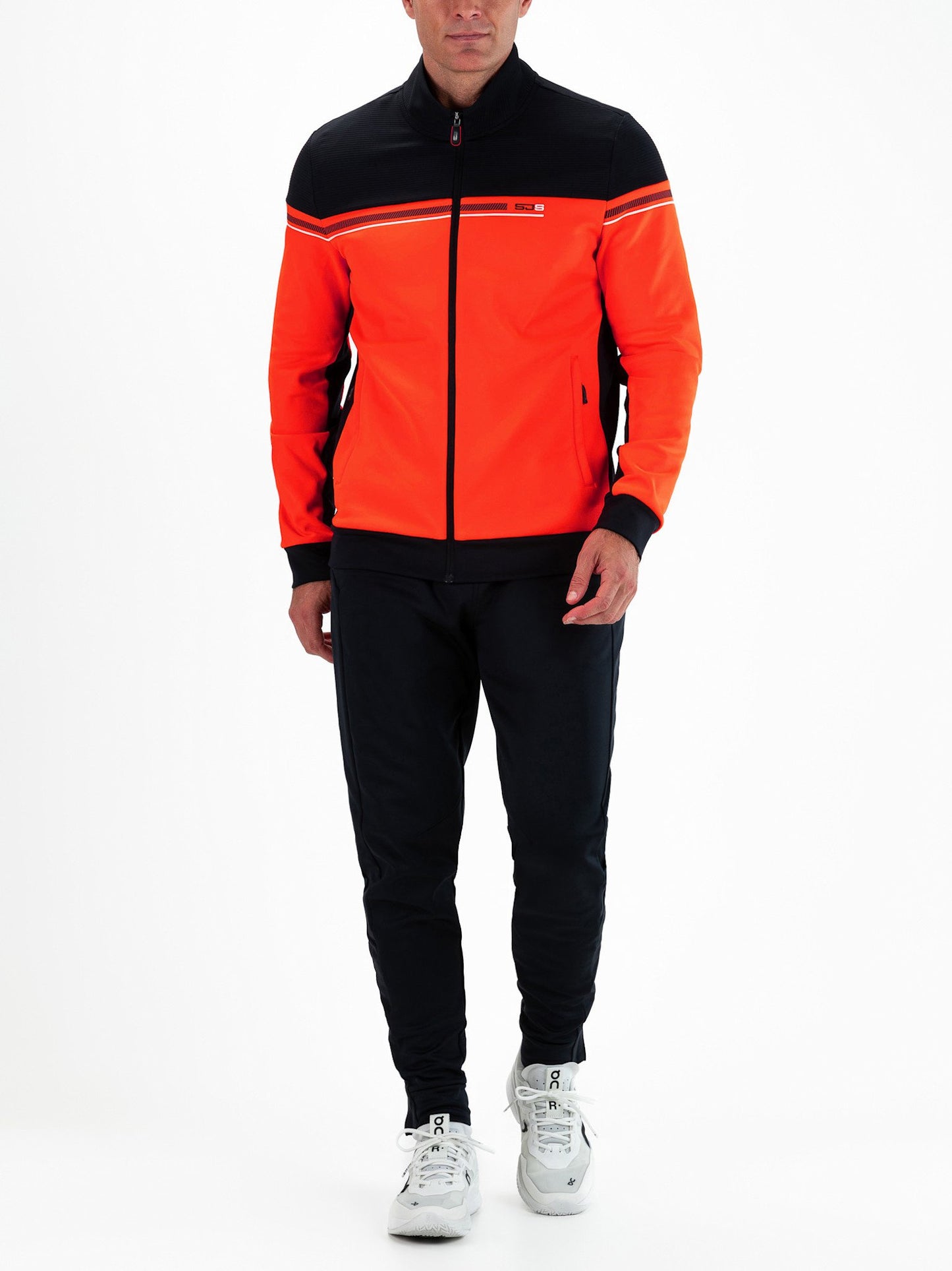 Sjeng Abram Mens Jacket Bright Tangerine