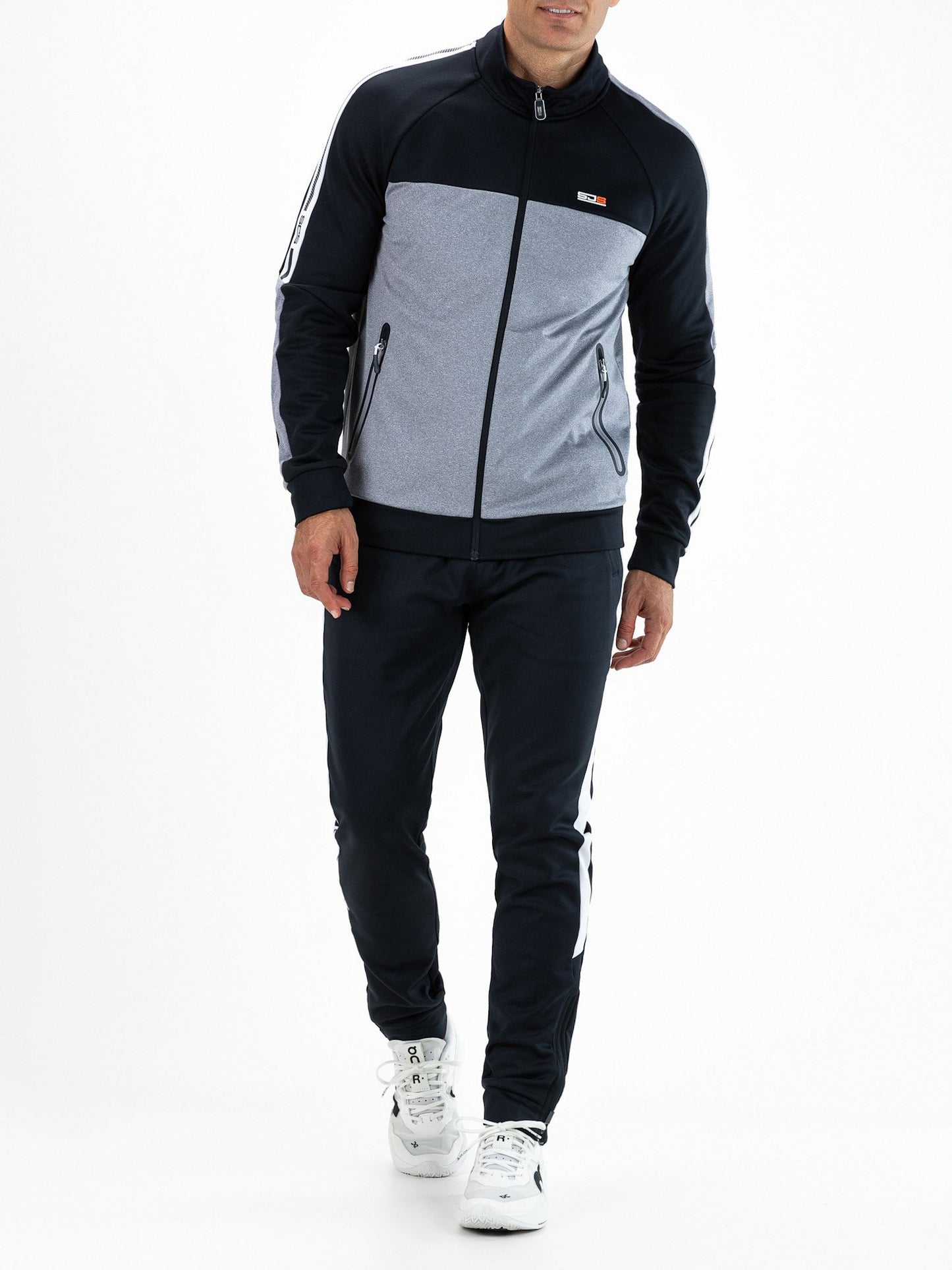 Sjeng Achille Jacket Cloud Grey Melange
