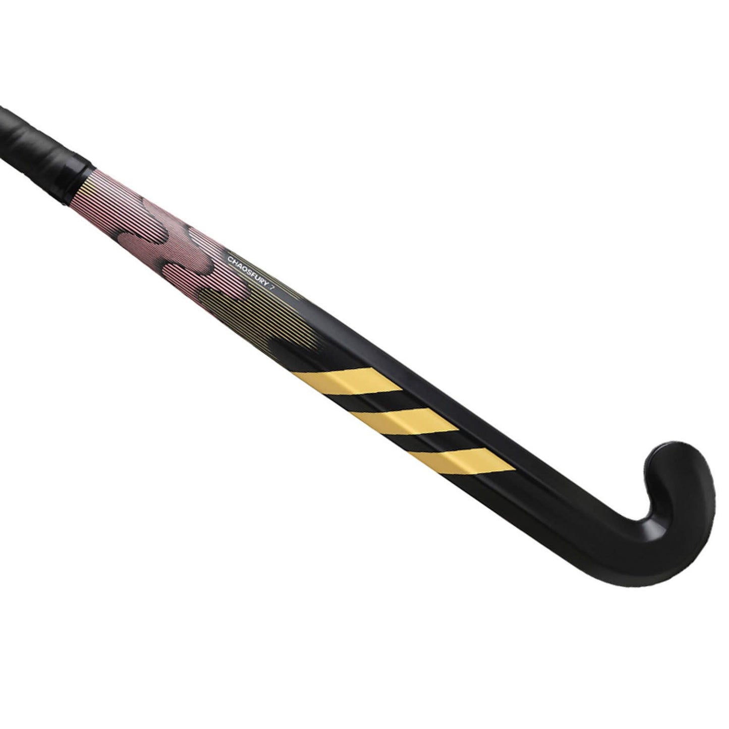 Adidas Chaos Fury .7 Extreme Low  Bow 20% Carbon Hockeystick 36.5 inch Black - Orange