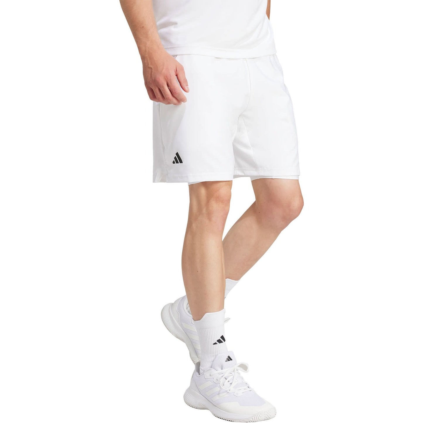 Adidas Club 2 in 1 Short White