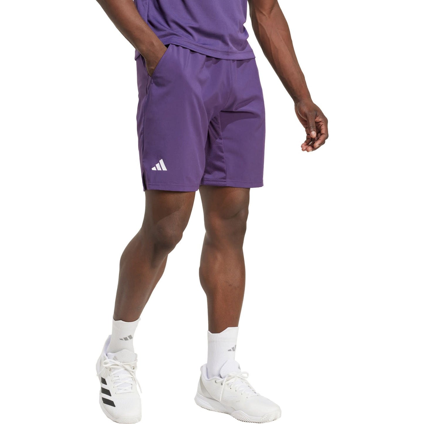 Adidas Club Stretch Woven Short Men Purple