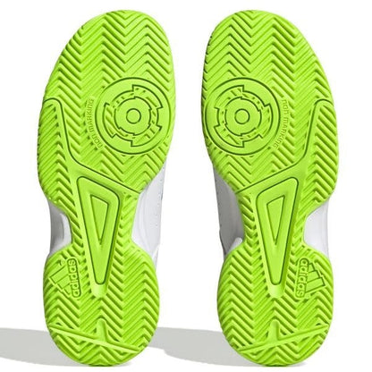 Adidas Court Stabil Indoor Junior White - Yellow