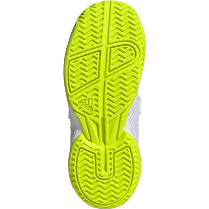 Adidas Courtflash Comfort Closure Junior White - Yellow