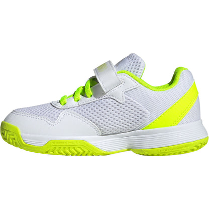 Adidas Courtflash Comfort Closure Junior White - Yellow