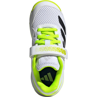 Adidas Courtflash Comfort Closure Junior White - Yellow