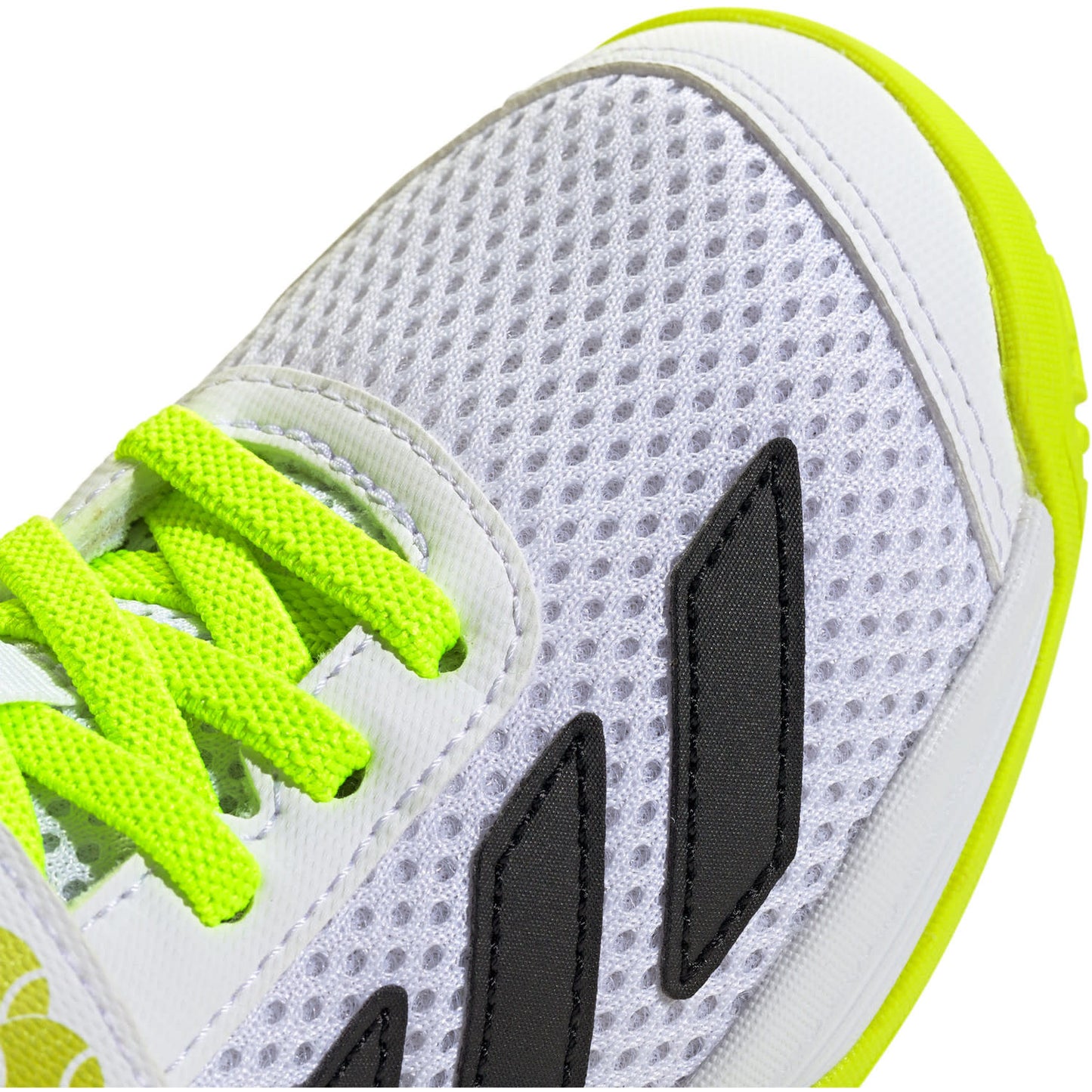 Adidas Courtflash Comfort Closure Junior White - Yellow