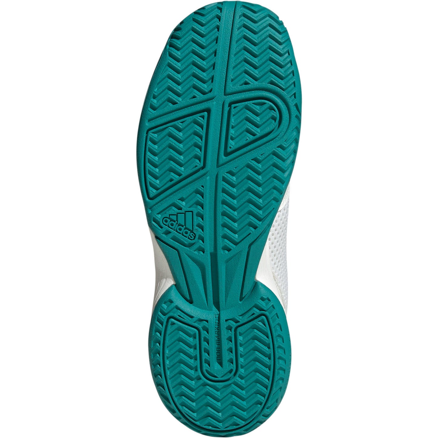 Adidas Courtflash Junior White - Green