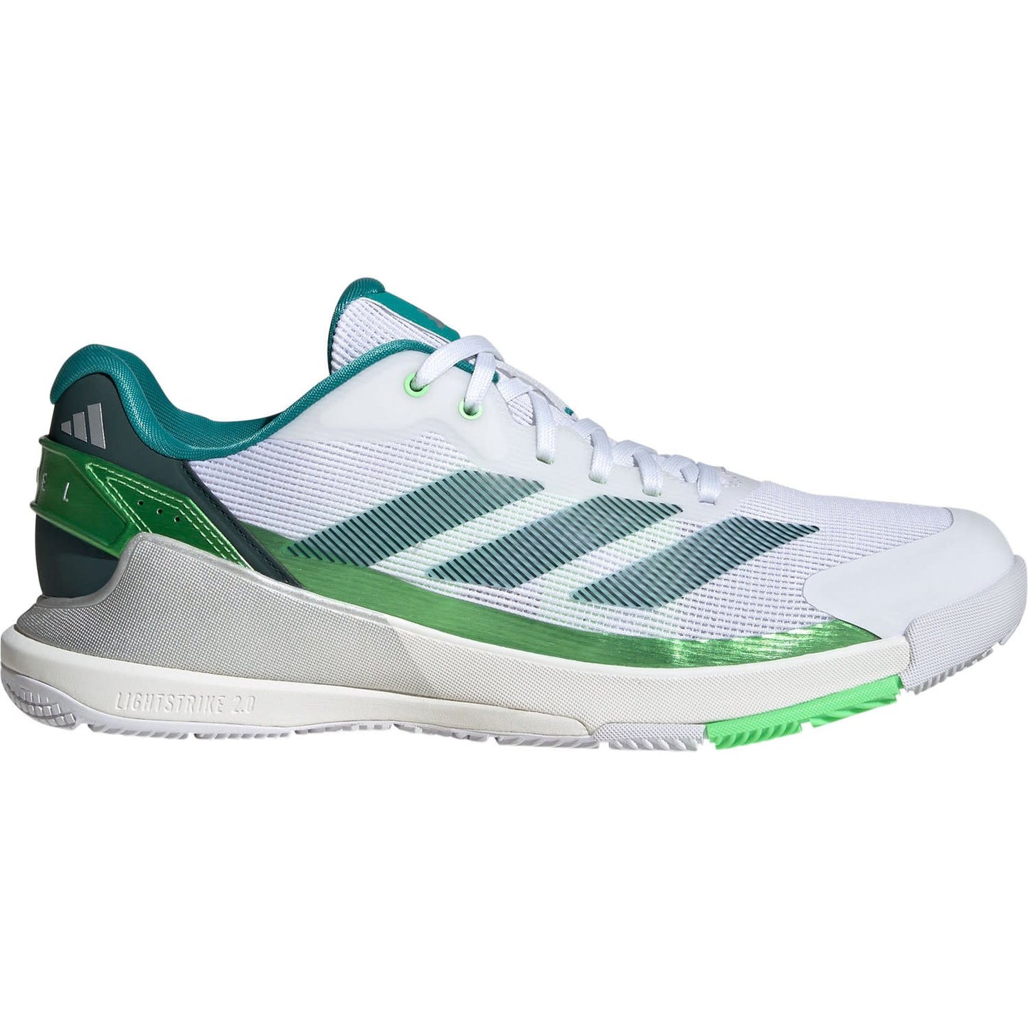 Adidas Crazyquick Lightstrike Men Padelschoenen White - Green
