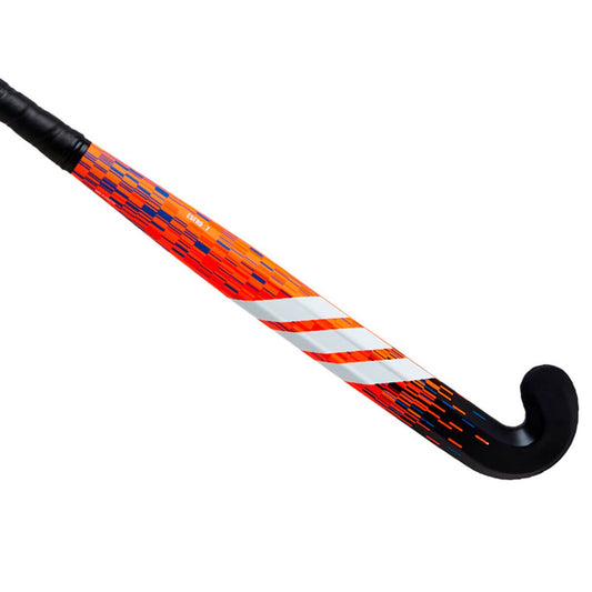 Adidas Estro .7 Mid Bow 20% Carbon Hockeystick 36.5 inch Orange - Blue