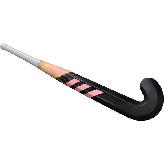 Adidas Fabela .7 Junior Mid Bow 20% Carbon Hockeystick 34 inch Black - Pink