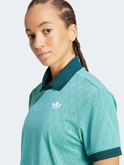 Adidas Pro Polo Originals Women Light Green