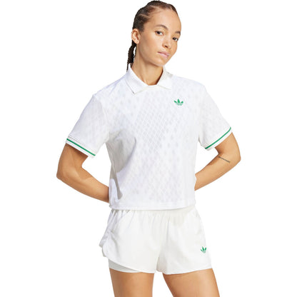 Adidas Pro Polo Originals Women White
