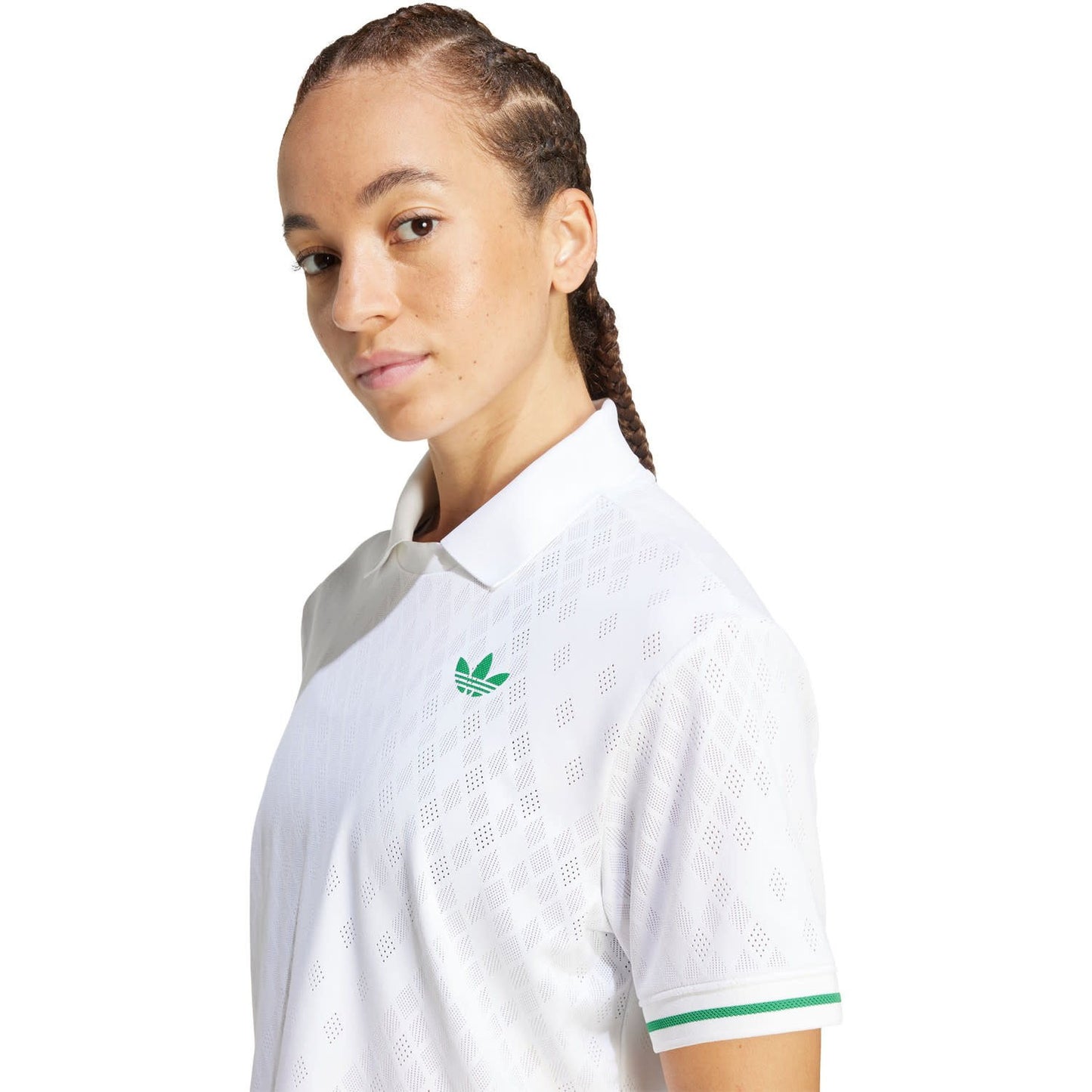 Adidas Pro Polo Originals Women White