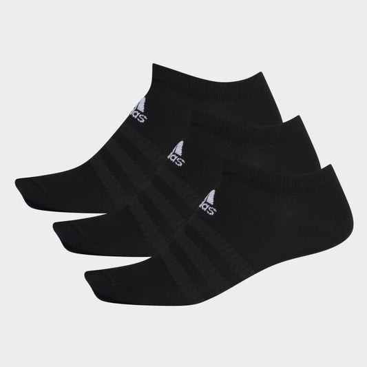 Adidas Quarter Socks 3 Pack Black