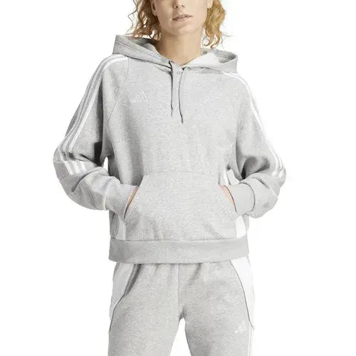 Adidas Trio Sweat Hoody Women Grey