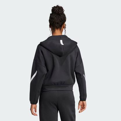 Adidas Z.N.E. Women Fullzipp Hooded Jacket Black