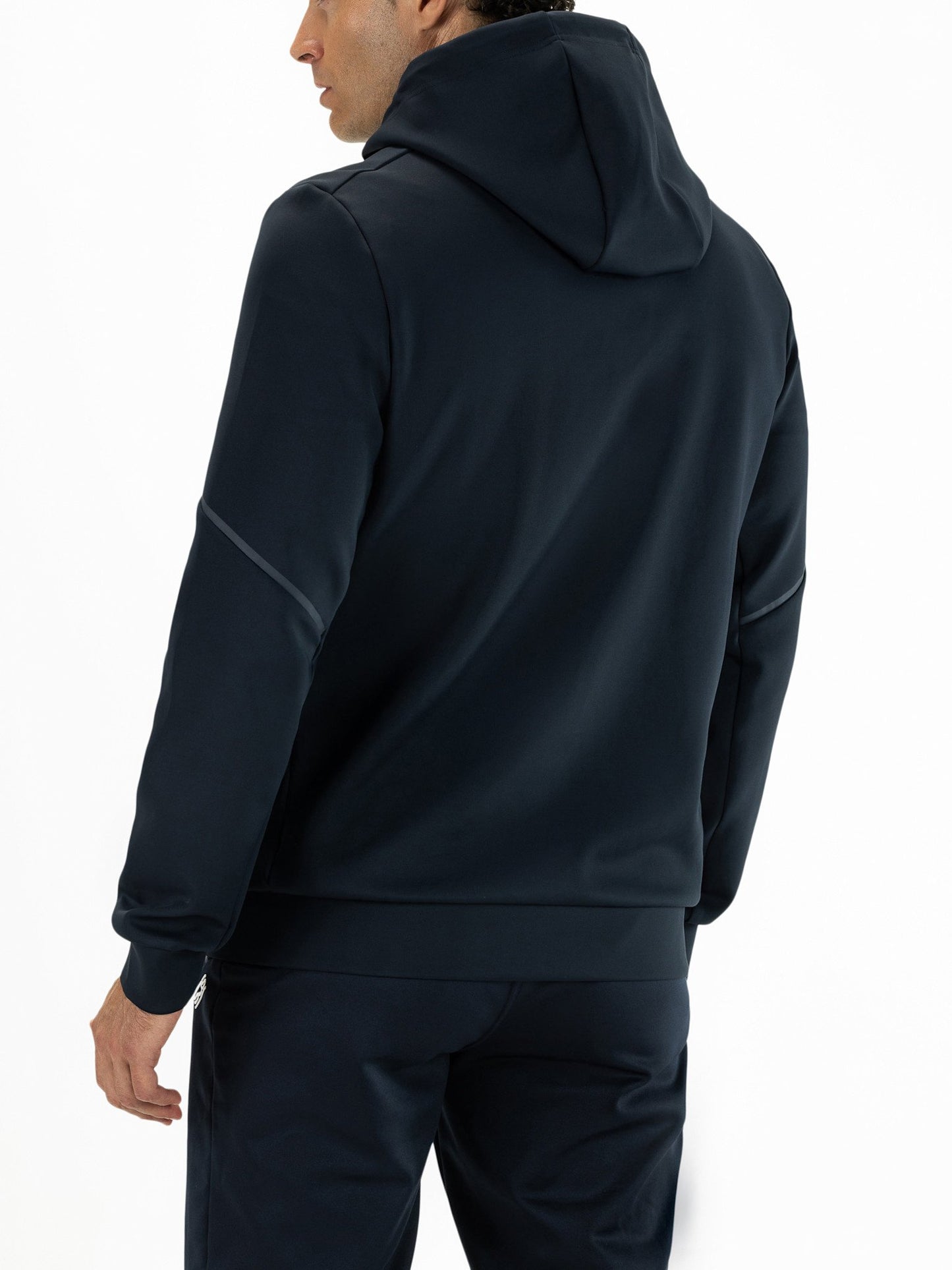 Sjeng Amos Mens Hooded Jacket Navy
