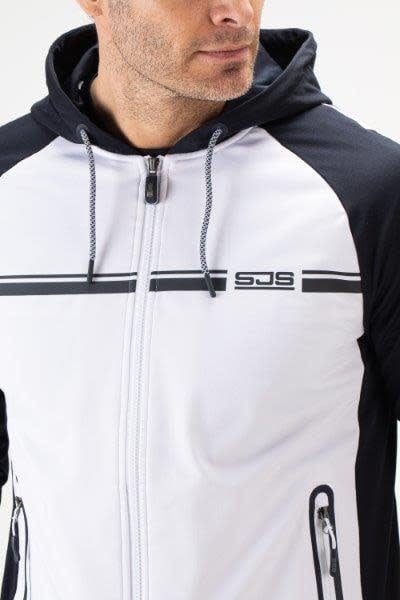 Sjeng Anzel Hooded Jacket White