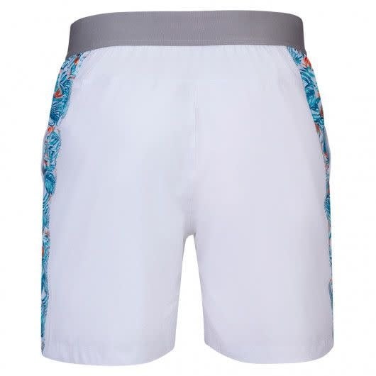 Babolat CAPSULE SHORT 7'' MEN White/Flower
