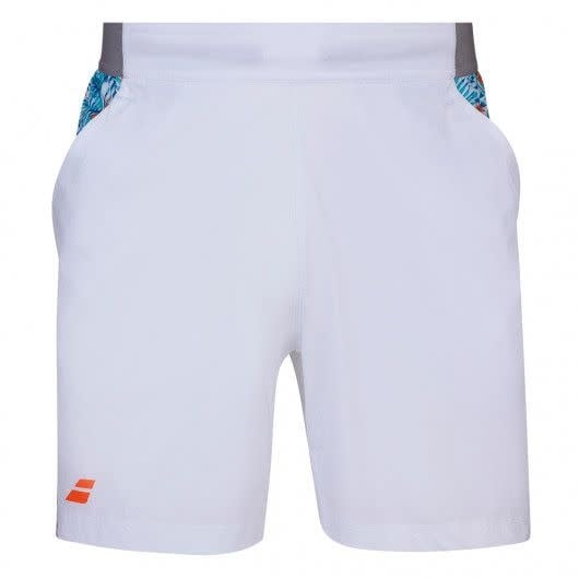 Babolat CAPSULE SHORT 7'' MEN White/Flower
