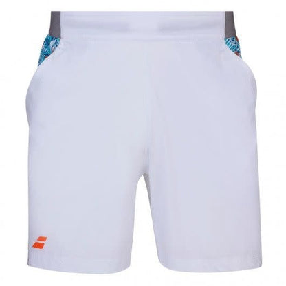 Babolat CAPSULE SHORT 7'' MEN White/Flower