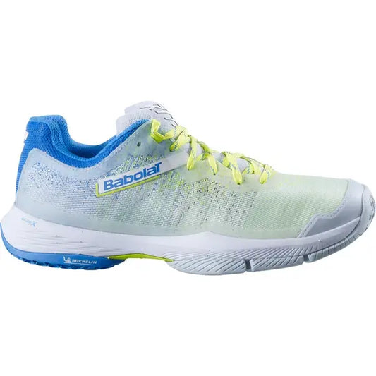 Babolat Jet Ritma Women Padelschoenen White - Blue