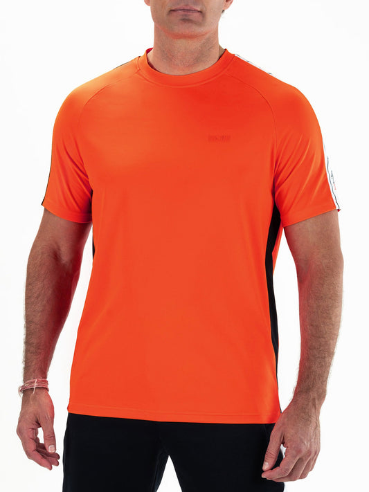Sjeng Barack Mens Tee Bright Tangerine