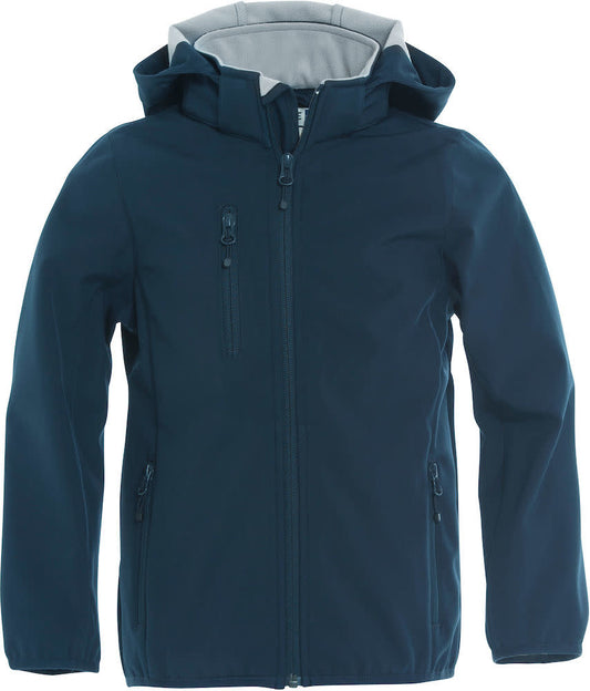 Basic Softshell Jacket Junior Navy