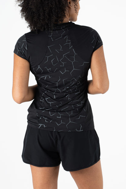 Sjeng Berber Tee Black Print