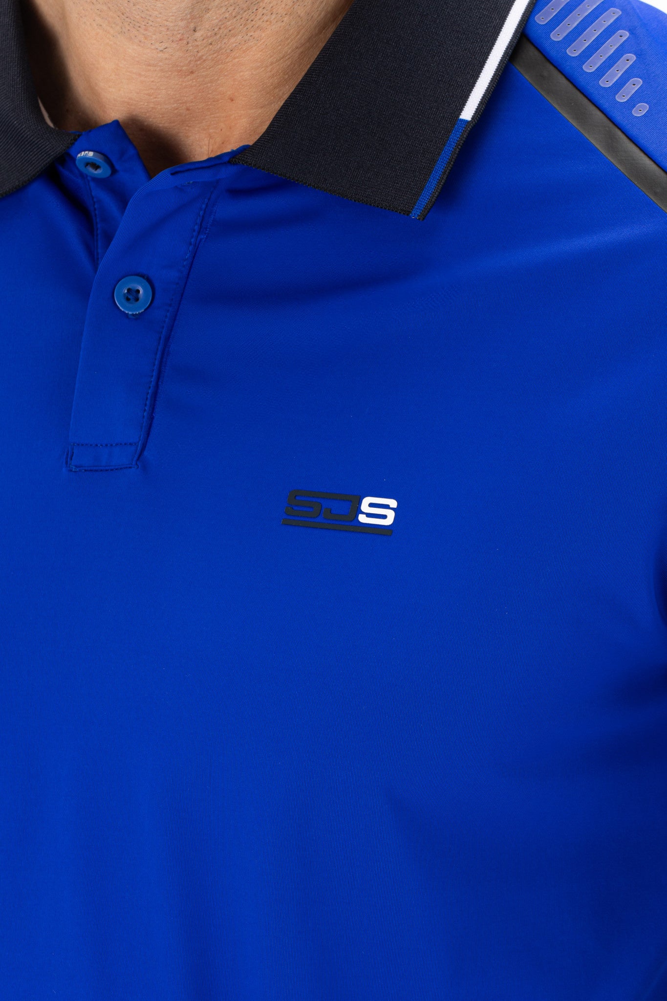 Sjeng Bocar Polo Cobalt