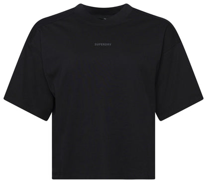 Superdry Sport Code Tech Boxy Tee Black