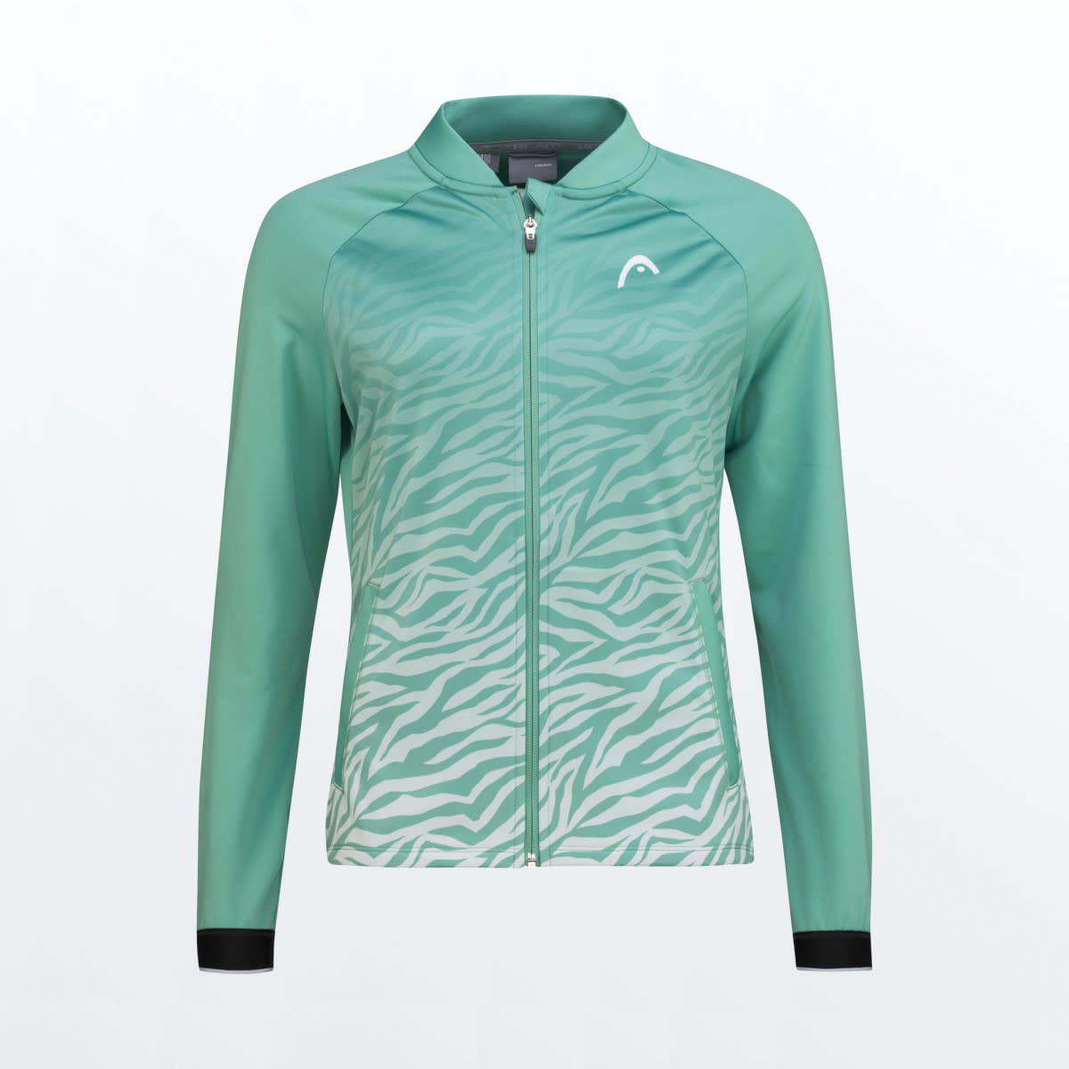Head Breaker Jacket Dames Green Print
