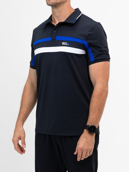 Sjeng Ceder Polo Navy