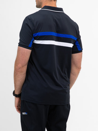 Sjeng Ceder Polo Navy