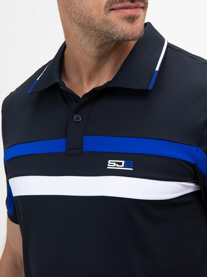 Sjeng Ceder Polo Navy