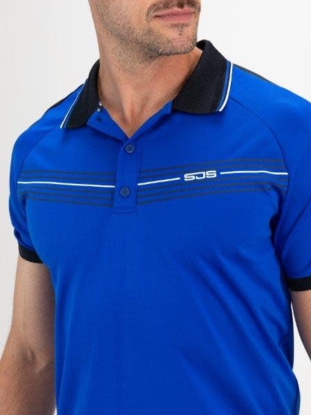 Sjeng Celio Polo Blue Neon