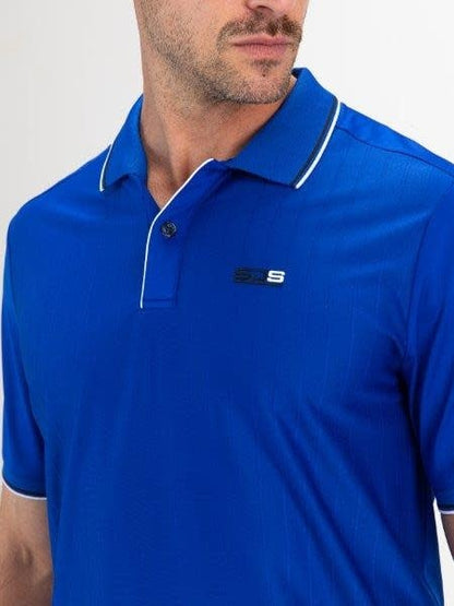 Sjeng Cense Polo Blue Neon
