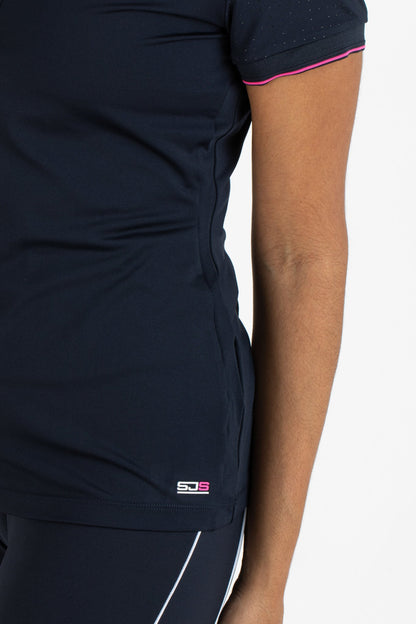 Sjeng Chantal Plus Polo Navy
