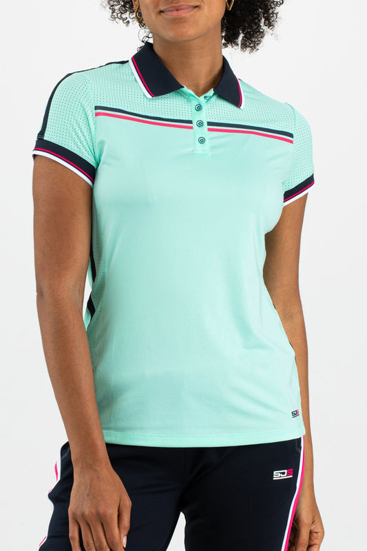 Sjeng Charlize Polo Green