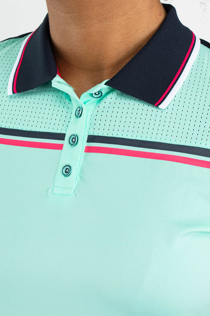 Sjeng Charlize Polo Green